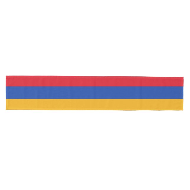 Armenien-Flagge Mittelgroßer Tischläufer (Horizontal)