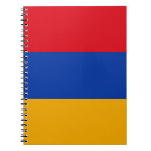 Armenien-Flagge Notizblock