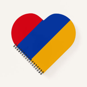 Armenien-Flagge Notizbuch
