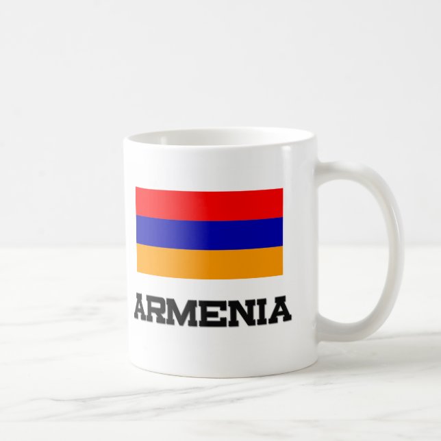 Armenien-Flagge Tasse (Rechts)
