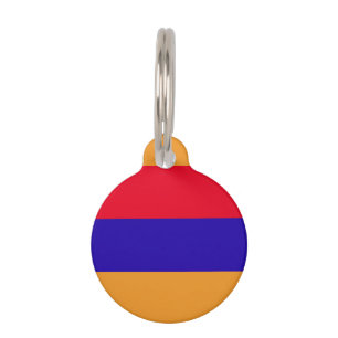 Armenien-Flagge Tiermarke