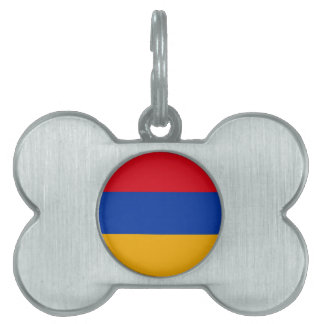 Armenien-Flagge Tiermarke