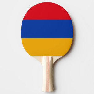 Armenien-Flagge Tischtennis Schläger