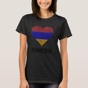 Armenien Ich bin beide USA Amerika Sonnenblume Arm T-Shirt