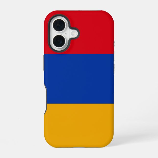 Armenien iPhone 16 Hülle (Rückseite)