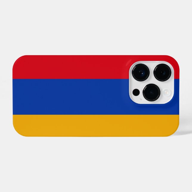 Armenien iPhone Hülle (Rückseite (Horizontal))