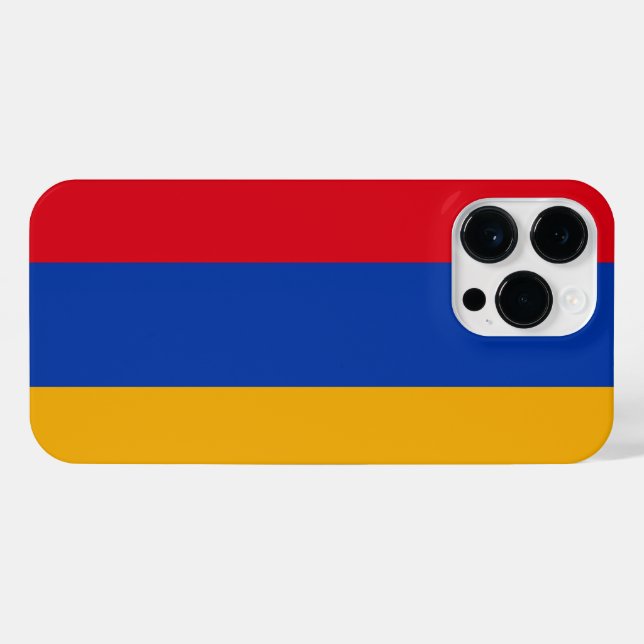 Armenien iPhone Hülle (Rückseite (Horizontal))