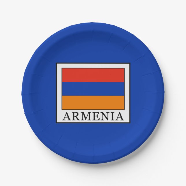 Armenien Pappteller (Vorderseite)