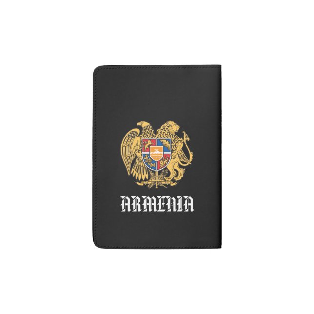 Armenien-Passport-Abdeckung Passhülle (Rückseite)
