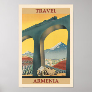 Armenien-Reiseposter Poster
