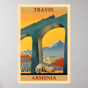 Armenien-Reiseposter Poster