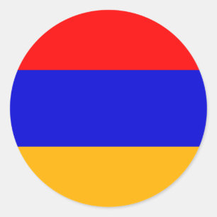 Armenien Runder Aufkleber