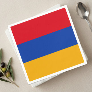 Armenien Servietten, Armenische Flagge Party / Spo Serviette