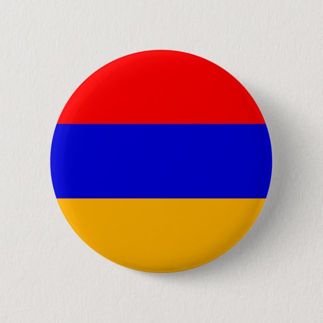Armenien-Staatsflagge Button (Vorderseite)