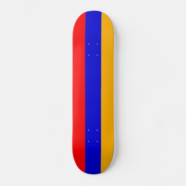 Armenien-Staatsflagge Skateboard (Vorderseite)