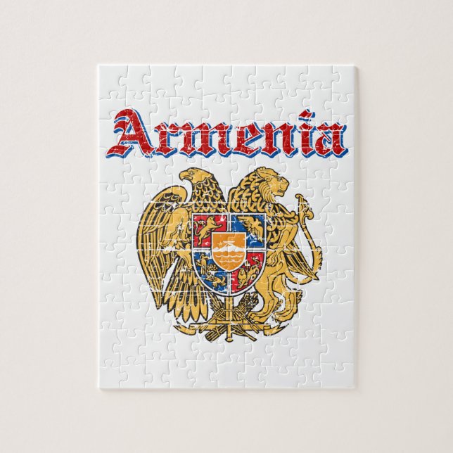 Armenien-Wappen Entwürfe Puzzle (Vertikal)