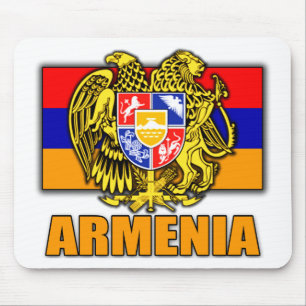 Armenien-Wappen Mousepad