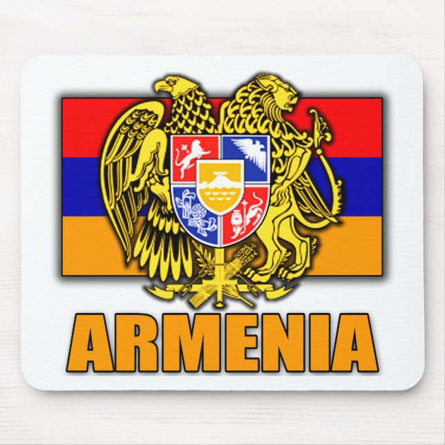 Armenien-Wappen Mousepad (Vorne)