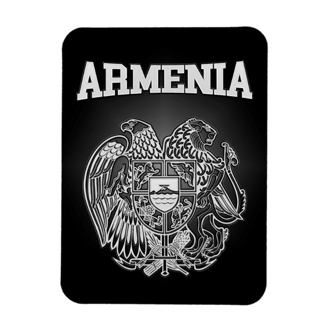 Armenienwappen Magnet (Vertikal)