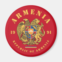 Armenienwappen Magnet
