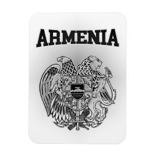 Armenienwappen Magnet