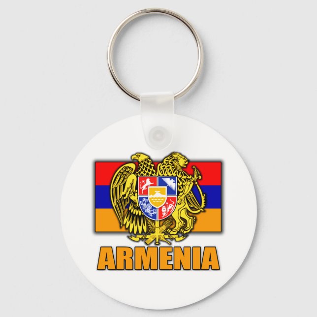 Armenienwappen Schlüsselanhänger (Vorderseite)