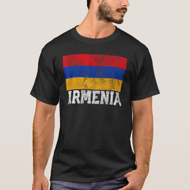 Armenisch Armenien Pride Roots Country Nation T-Shirt (Vorderseite)