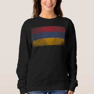 Armenisch-Armenische Flagge Prix Country Zuhause M Sweatshirt