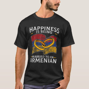 Armenisch-Armenische Roots-Ehe Erbe Verheiratet F T-Shirt