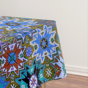 Armenisch Custom Cotton Tablecloth, 52"x70" Tischdecke