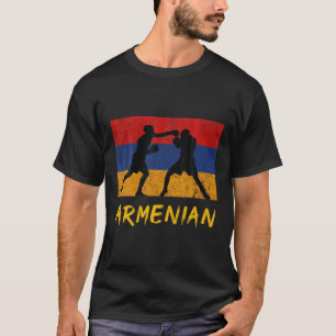 Armenische Boxhandschuhe Armenia Pride Geschenk M T-Shirt