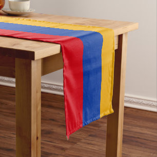 Armenische Fahne & Sport Fanhouse dekoriert /Armen Kurzer Tischläufer