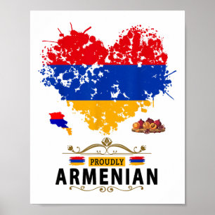 Armenische Flag-Outfit-Idee für Kinder Republik Ar Poster