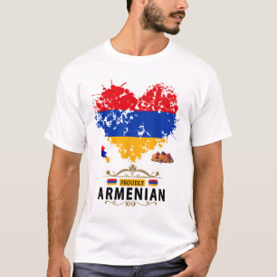 Armenische Flag-Outfit-Idee für Kinder Republik Ar T-Shirt