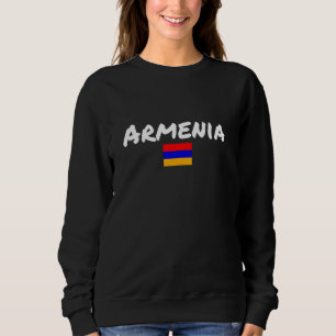 Armenische Flagge 3 Sweatshirt