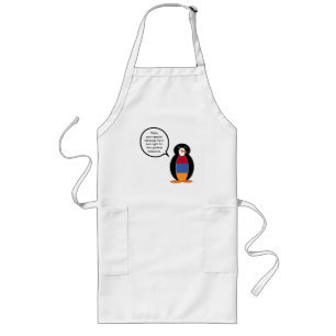 Armenische Flagge als Rednerin von Frau Penguin Lange Schürze