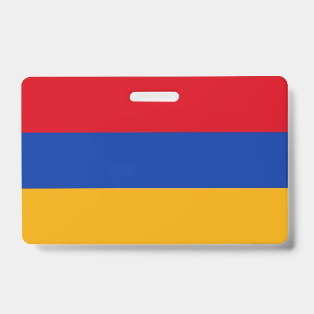 armenische Flagge Ausweis (Vorderseite)