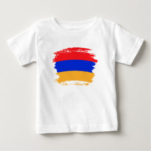 Armenische Flagge Baby T-shirt