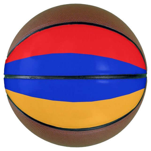 Armenische Flagge Basketball (Vorderseite)
