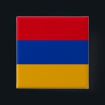 armenische Flagge Button<br><div class="desc">Anpassbare World Flag Produkte - Bitte fühlen Sie sich frei,  Ihren eigenen Text hinzuzufügen.</div>
