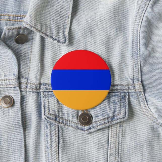 Armenische Flagge Button (Beispiel)
