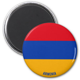 Armenische Flagge Charming Patriotic Magnet