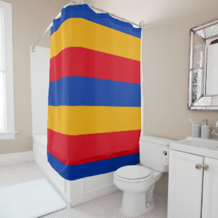 armenische Flagge Duschvorhang