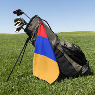 Armenische Flagge Golfhandtuch
