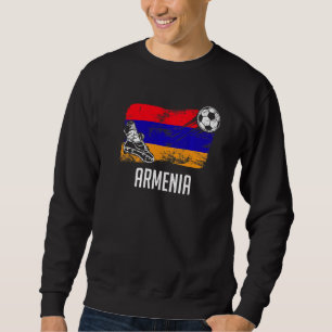 Armenische Flagge Jersey Armenian Soccer-Team Arme Sweatshirt