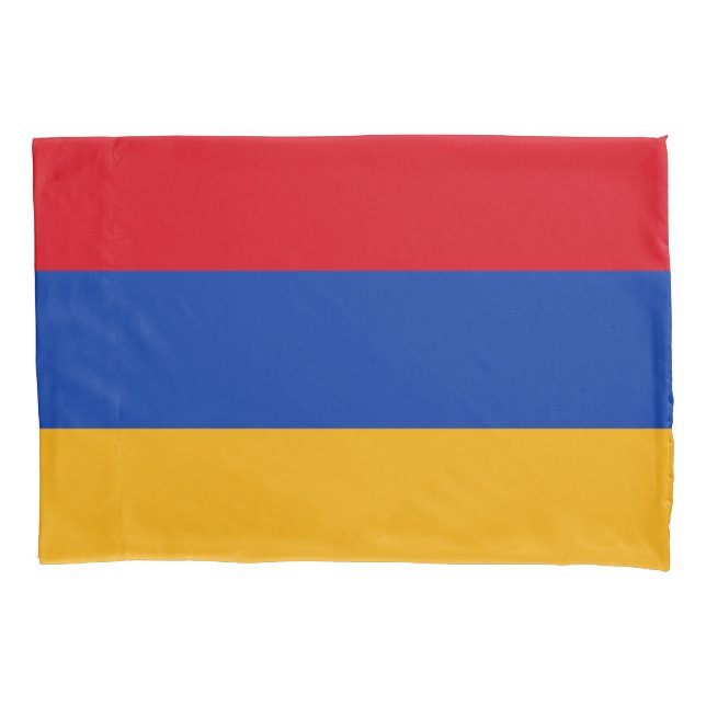 armenische Flagge Kissenbezug (Vorderseite)