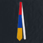 armenische Flagge Krawatte<br><div class="desc">Patriotische Flagge Armeniens. Großartige Geschenkideen mit armenischer Fahne,  phantastische armenische Souvenirs und andere großartige Waren mit armenischer Fahne.</div>