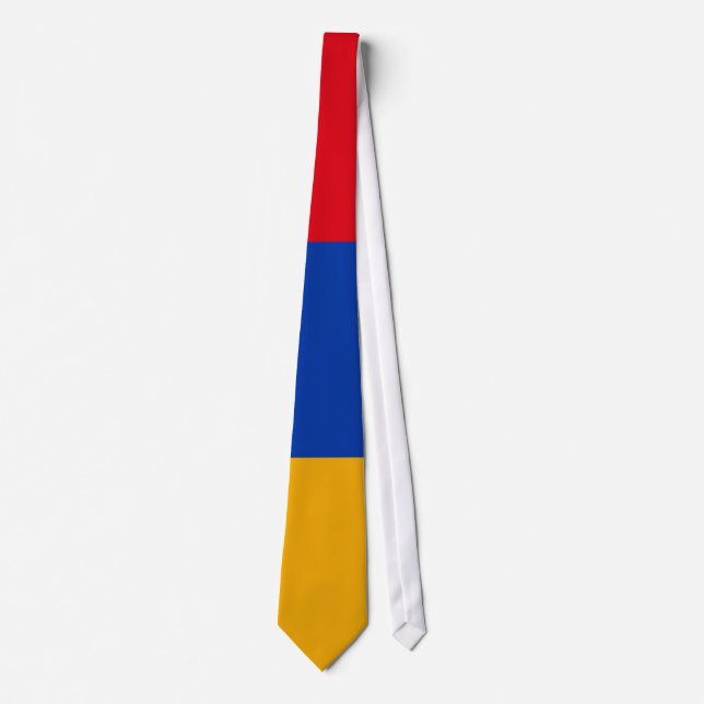 armenische Flagge Krawatte (Vorderseite)