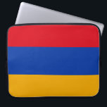 armenische Flagge Laptopschutzhülle<br><div class="desc">armenische Flagge</div>