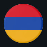 armenische Flagge Magnet<br><div class="desc">armenische Flagge</div>